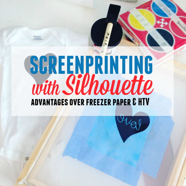 Advantages of Screen Printing with Silhouette and Vinyl (and book 9