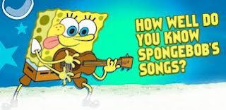 sukanya bila dia ceria: Jom nyanyi lagu Spongebob Squarepants