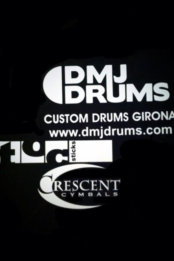 massbateria-logos de dmj drums y crescent cymbals