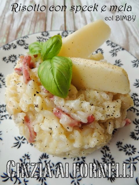 risotto mela e speck