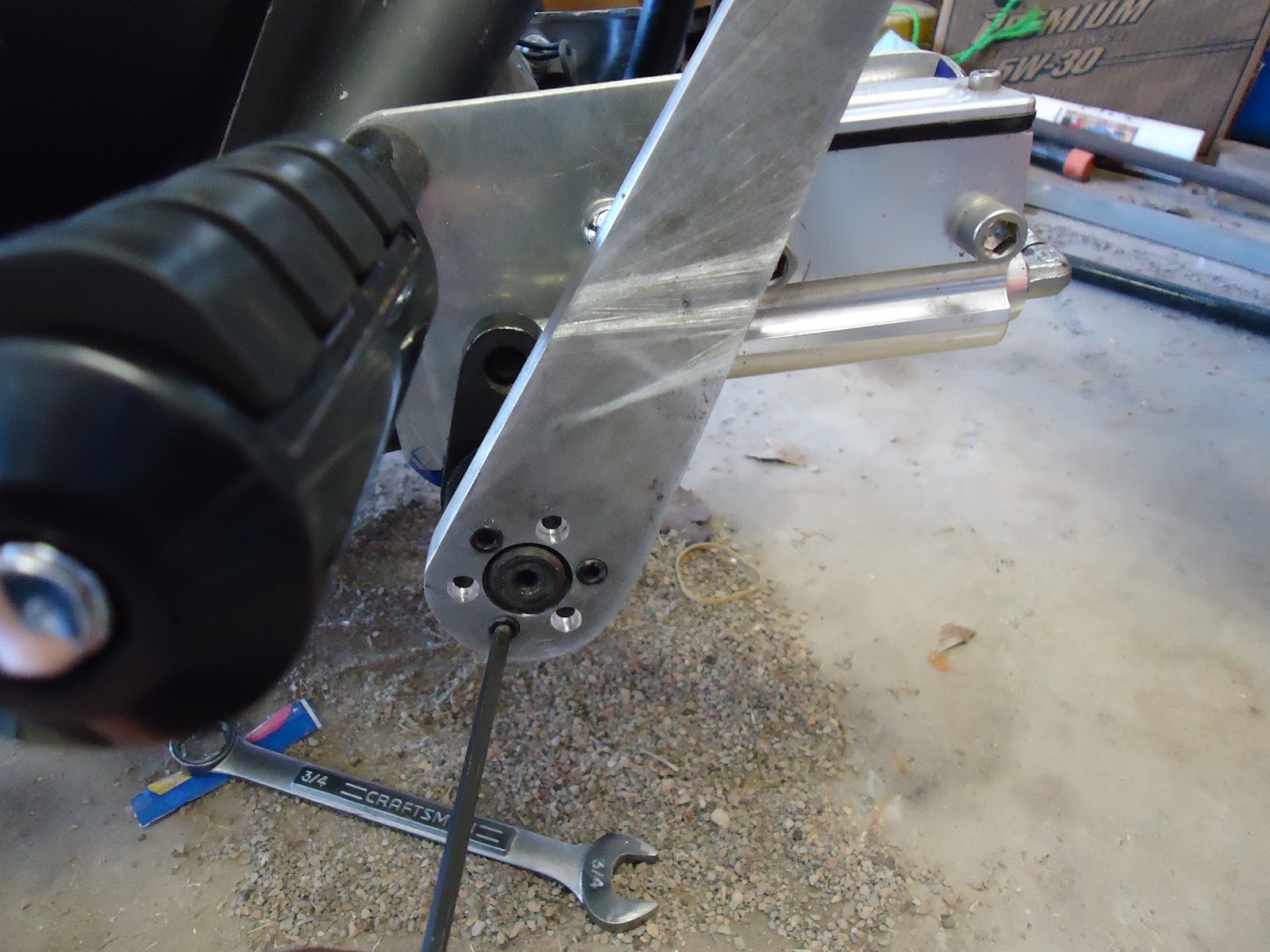 Tear it up, fix it, repeat New brake lever