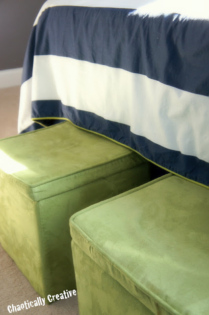 Boy's Room Ideas Navy and Lime