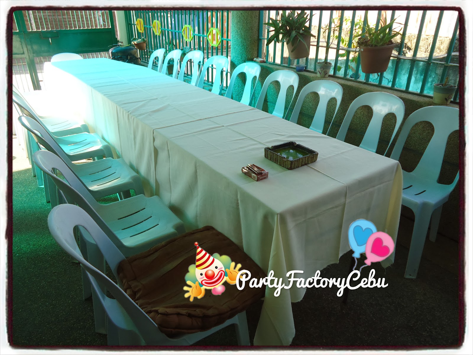 to PartyFactory Cebu TABLES AND CHAIRS RENTALS