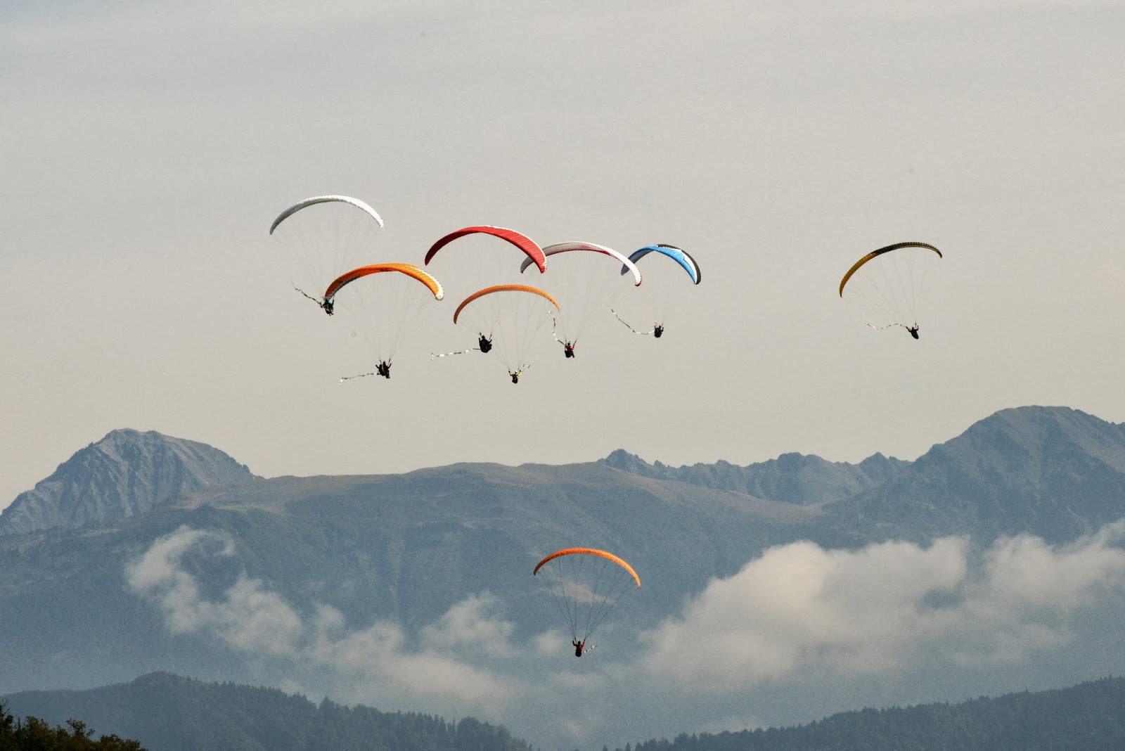 Air balloons, Competition, Contest, Coupe Icare, Festival, France, Icare cup 2013, Icare Festival, Icarus Cup, Masquerade Flight, Offbeat, Para-glider, Saint-Hilaire, Saint-Hilaire-du-Touvet, Tourism, Tourist, 