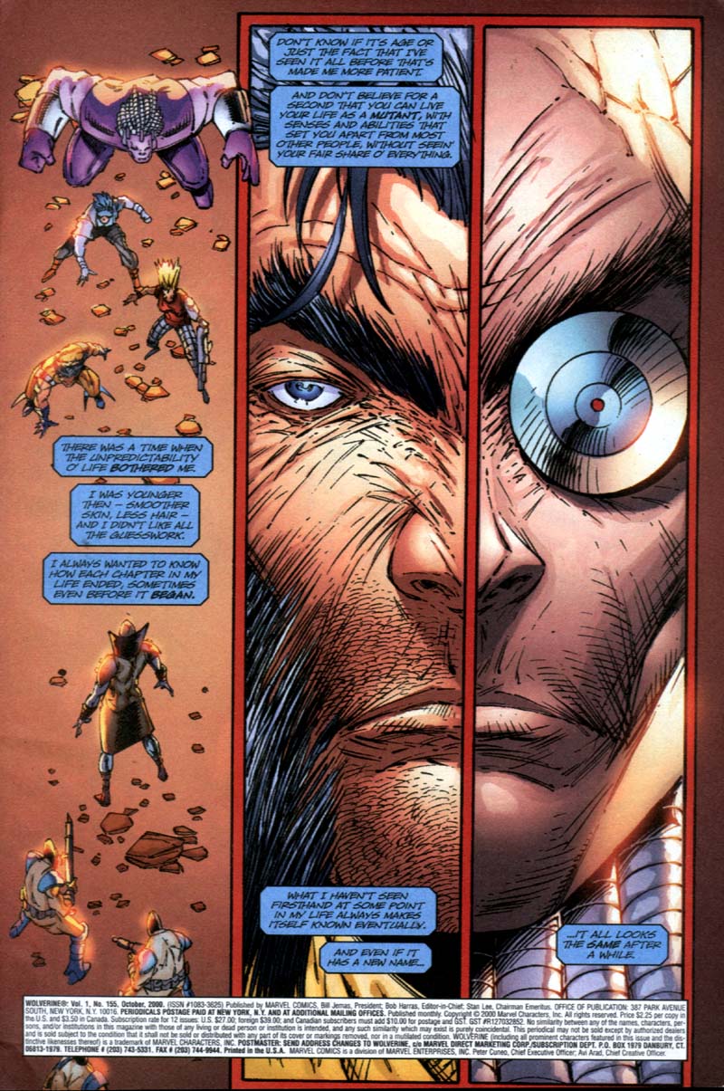Read online Wolverine (1988) comic -  Issue #155 - 2