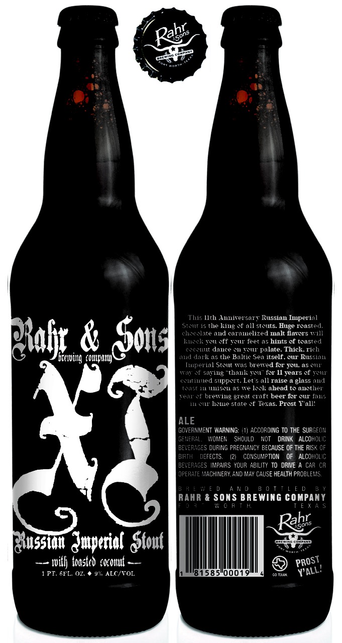 Rahr & Sons to release 11th anniversary beer Beer in Big D