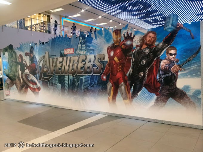 Avengers Assemble @ Serangoon Nex, Singapore!