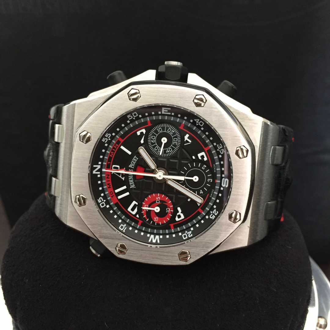 Jual Beli Tukar Tambah Service Jam Tangan Mewah Arloji Original Buy Sell Trade In Service Sold Audemars Piguet Royal Oak Offshore Limited Edition Alinghi Polaris Regatta Flyback 44mm Year 2010 Box And Papers