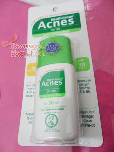 Xiao Vee Indonesian Beauty Blogger Acnes Uv Tint Spf 30 Pa Review