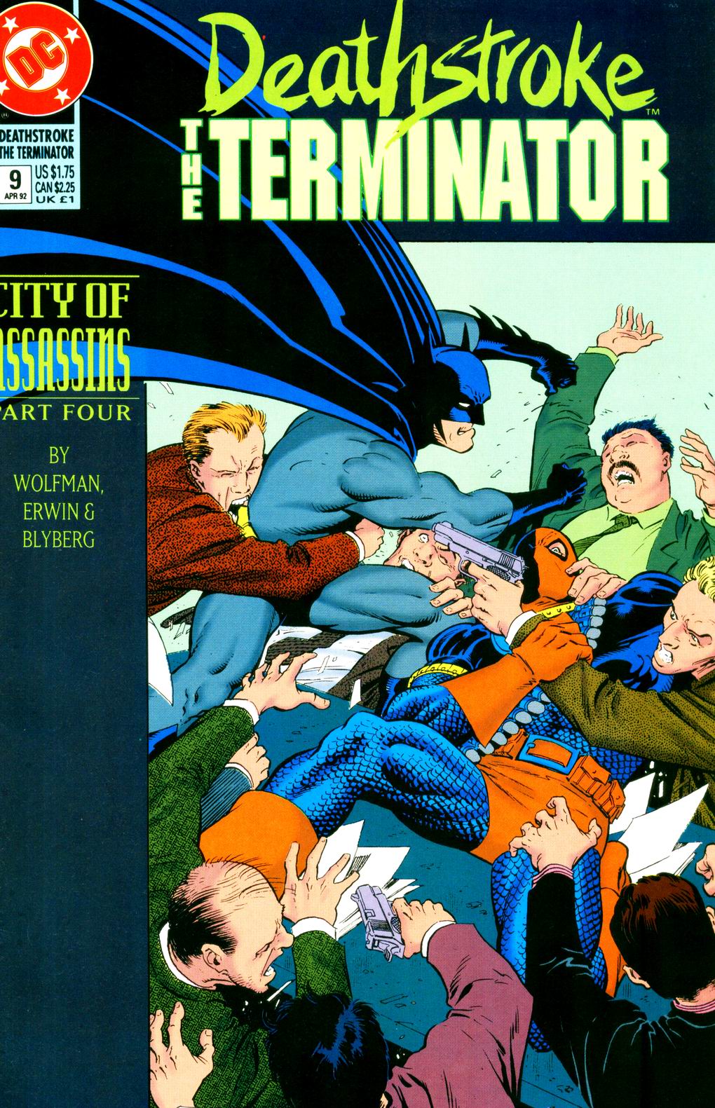 Read online Deathstroke (1991) comic -  Issue #9 - 1