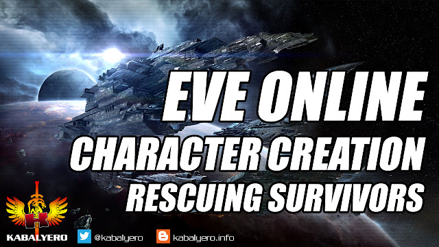 EVE Online Gameplay 2017, Character Creation, Rescuing Survivors (7/2/2017)