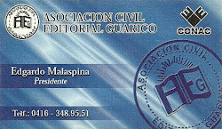 EDITORIAL GUÁRICO