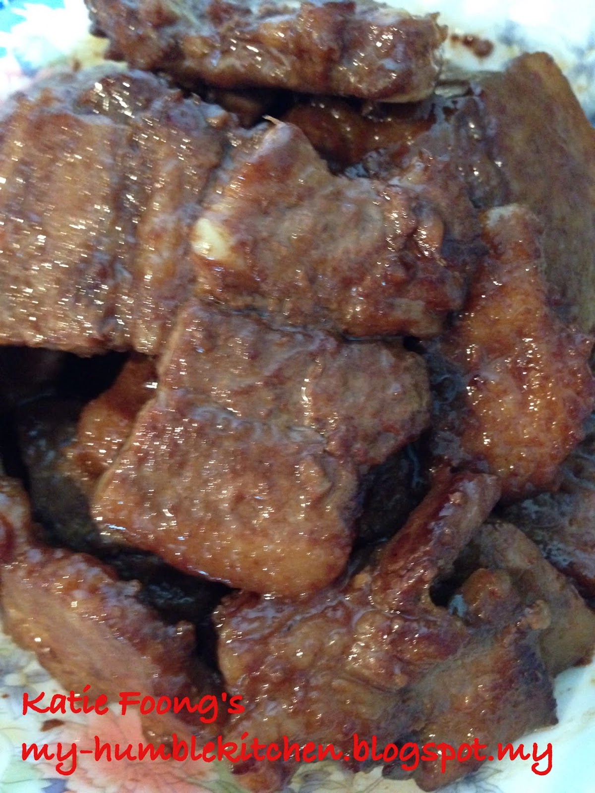 MYHUMBLEKITCHEN CHINESE STYLE DRY PORK CHOP