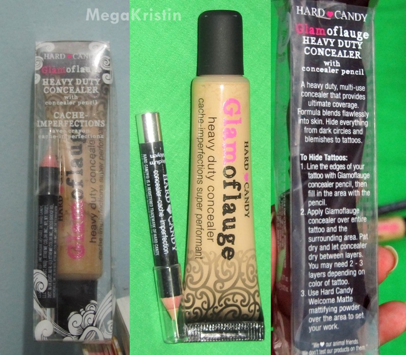 Hard Candy Glamoflauge, Heavy Duty Concealer in Medium Mega Kristin