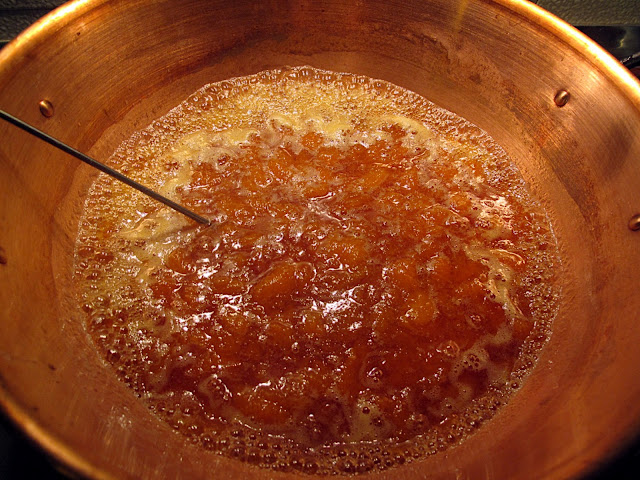 confettura di albicocche al miele di montagna con il metodo ferber