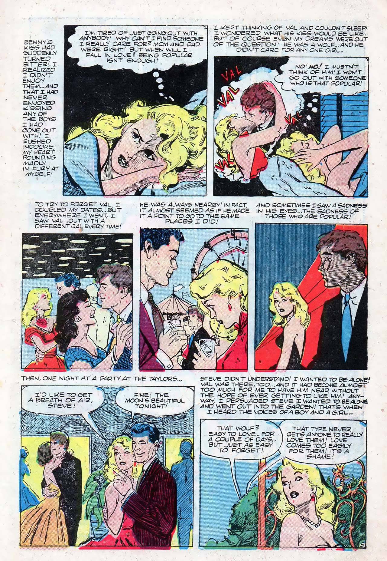 Read online Love Romances comic -  Issue #46 - 7