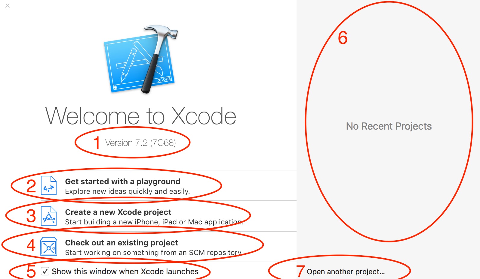 Консоль Playground Xcode. Окно приветствия Xcode. Хcode шкала вложенности кода в Playground. Xcode logo. Welcome код