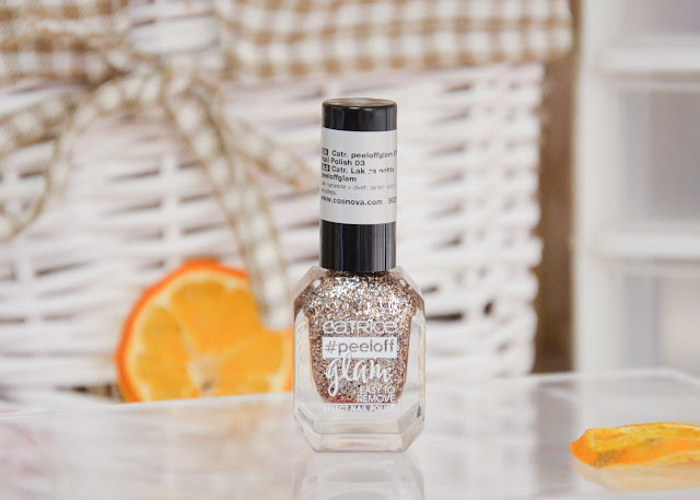 Catrice #peeloff Glam Easy To Remove Effect Nail Polish 03 When In Doubt, Just Add Glitter