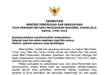 Contoh Teks Pidato Tentang Pendidikan Dunia Informasi Remaja