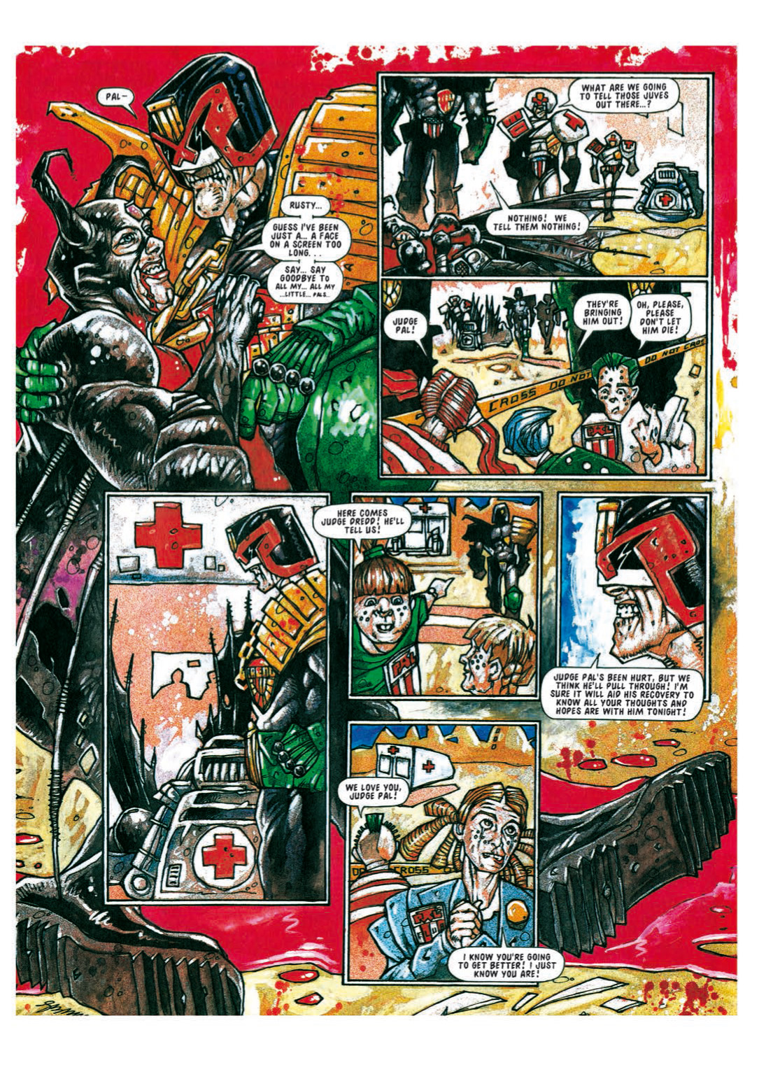Read online Judge Dredd: The Complete Case Files comic -  Issue # TPB 22 - 288
