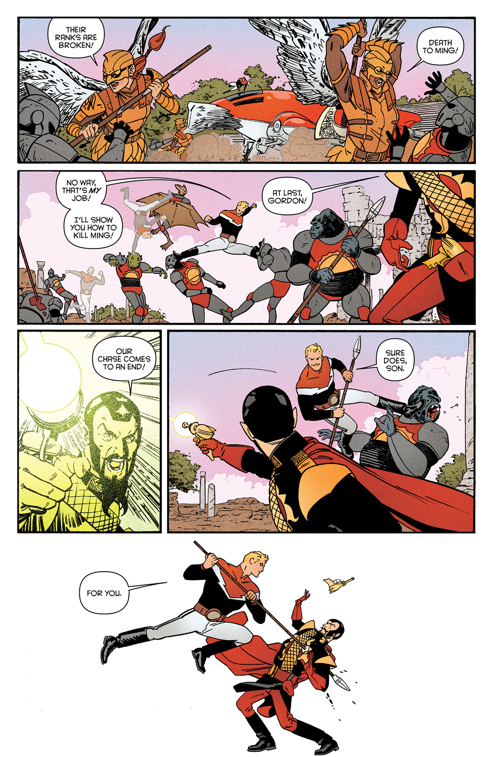 Read online Flash Gordon (2014) comic -  Issue #8 - 15