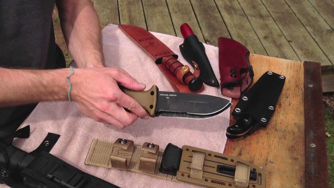 Camping gear review KaBar Becker BK2 Companion Knife What to bring