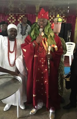 1 Dino Melaye conferred with chieftaincy title, 'Agba Akin' of Akola Ijesha | Photos