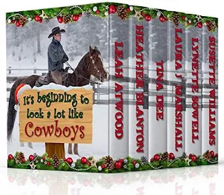 It's Beginning to Look A Lot Like Cowboys - Inspy Romance by Laura J. Marshall