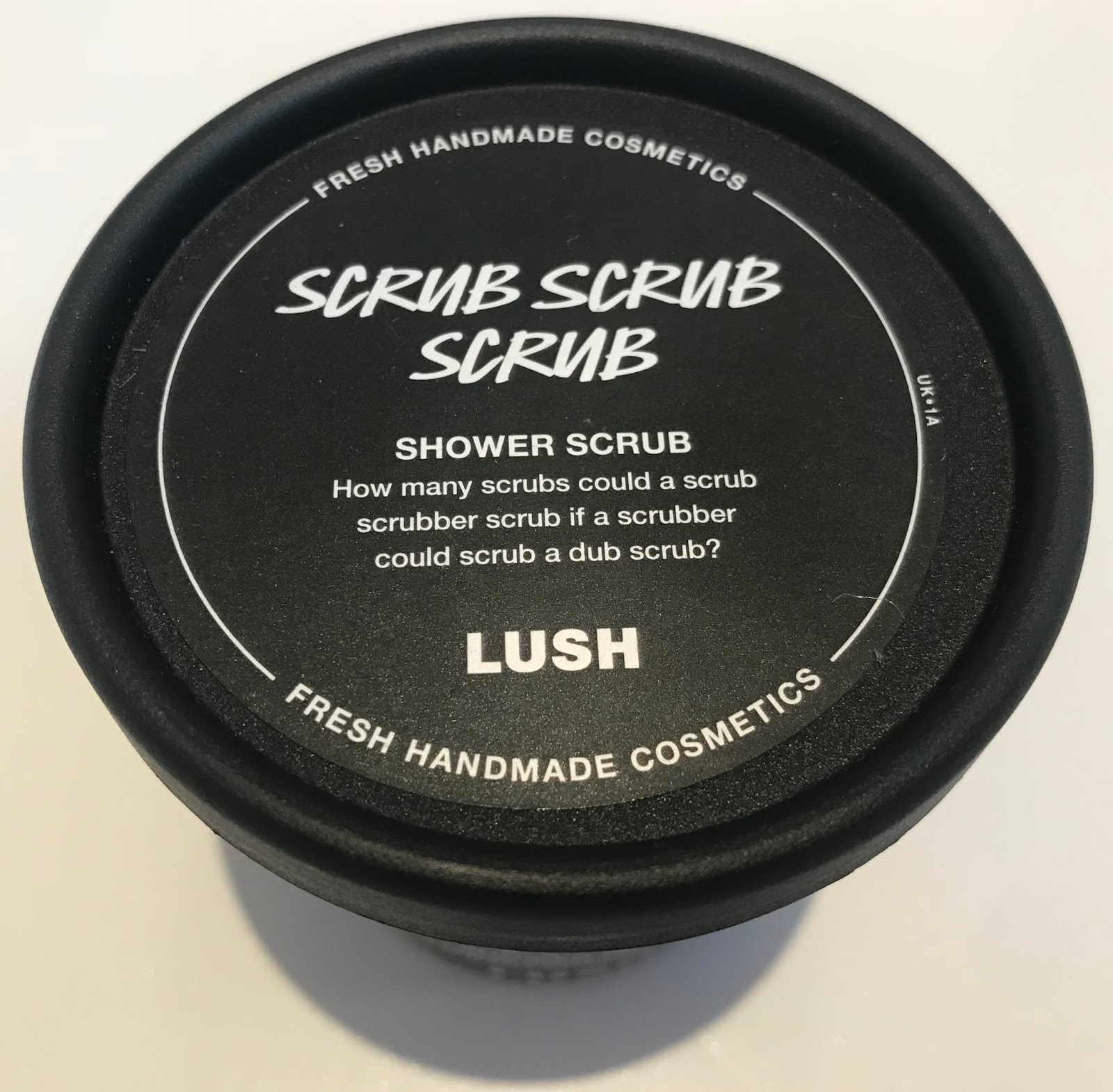 All Things Lush UK Scrub Scrub Scrub Body Scrub