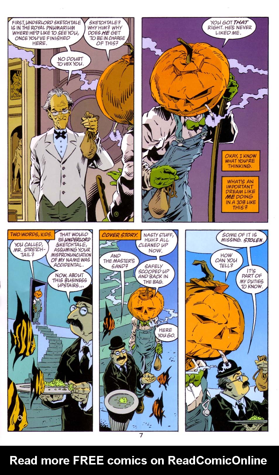 Read online Merv Pumpkinhead, Agent of D.R.E.A.M. comic -  Issue # Full - 9