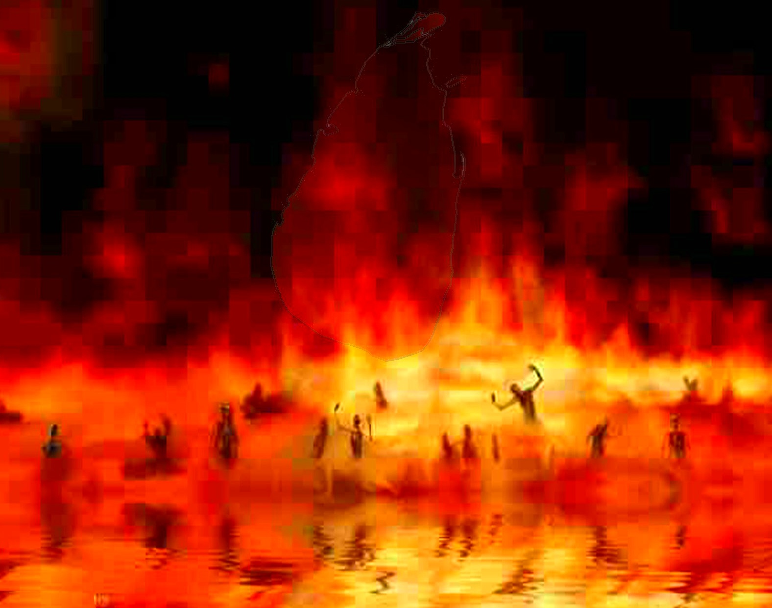 Gambar Neraka Yang Sangat Mengerikan | Kumpulan Gambar