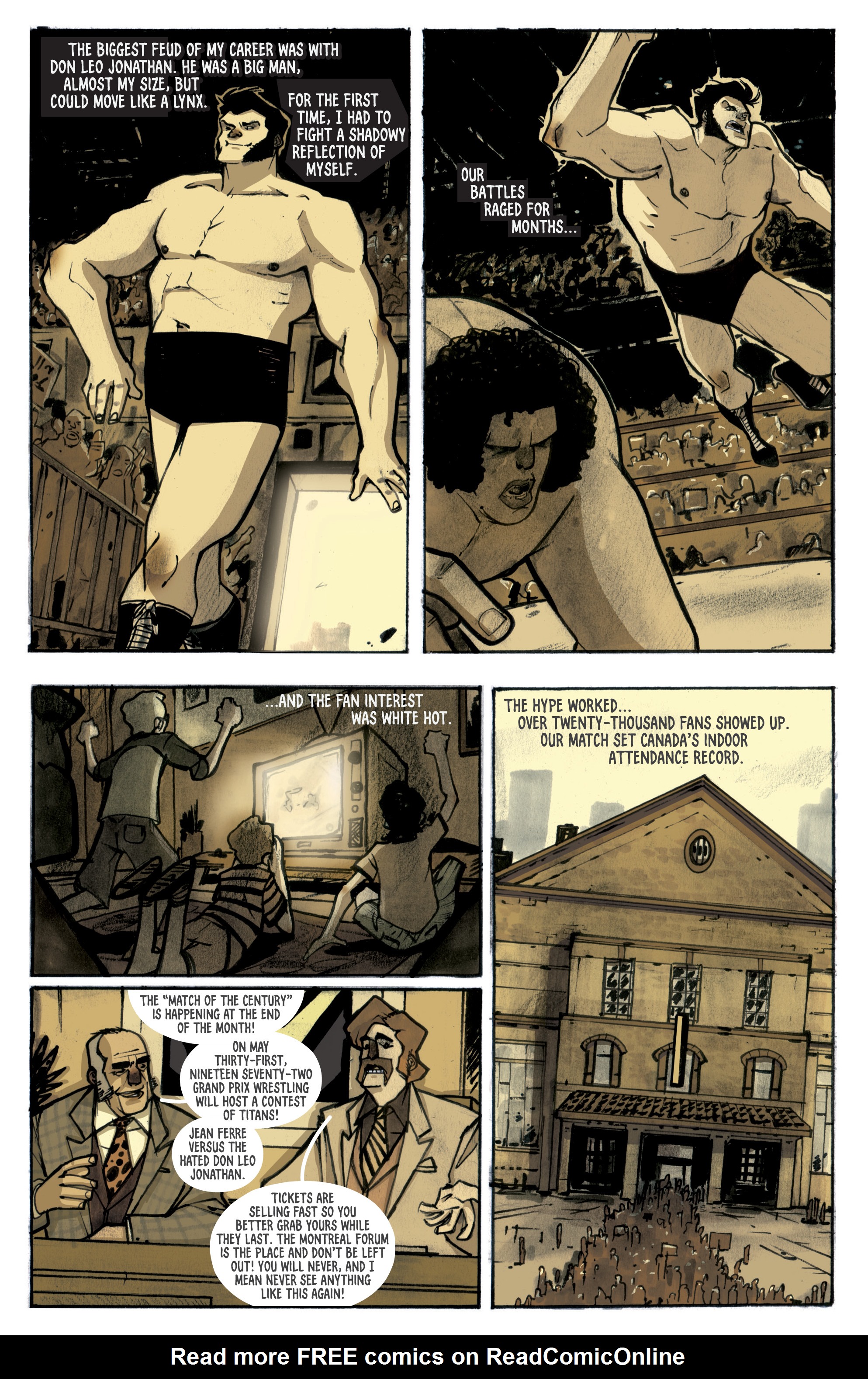 Read online Andre the Giant: Closer To Heaven comic -  Issue # TPB - 29