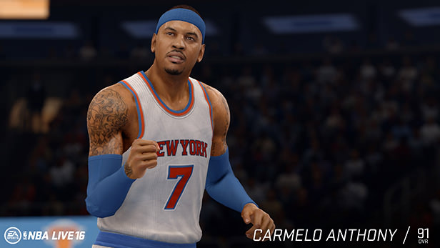 NBA Live 16 Carmelo Anthony