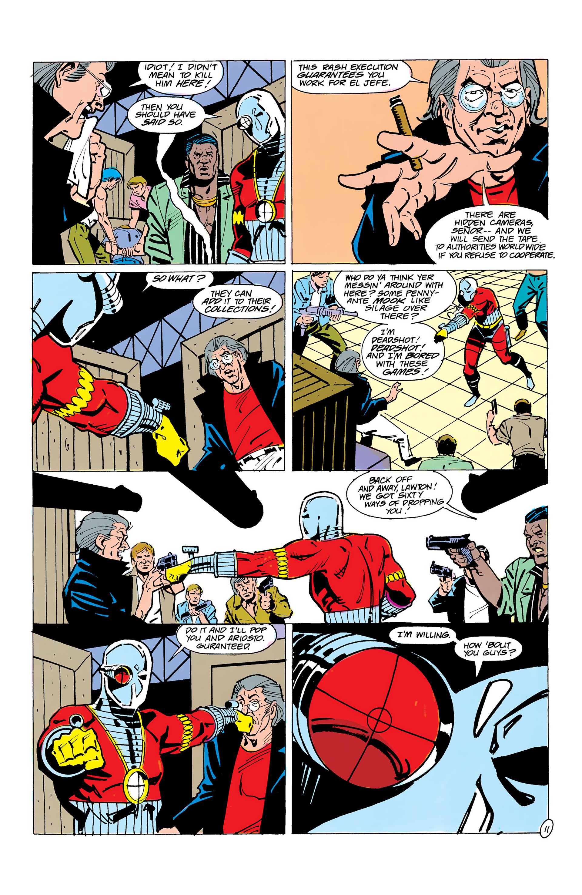 Read online Deadshot (1988) comic -  Issue #1 - 12