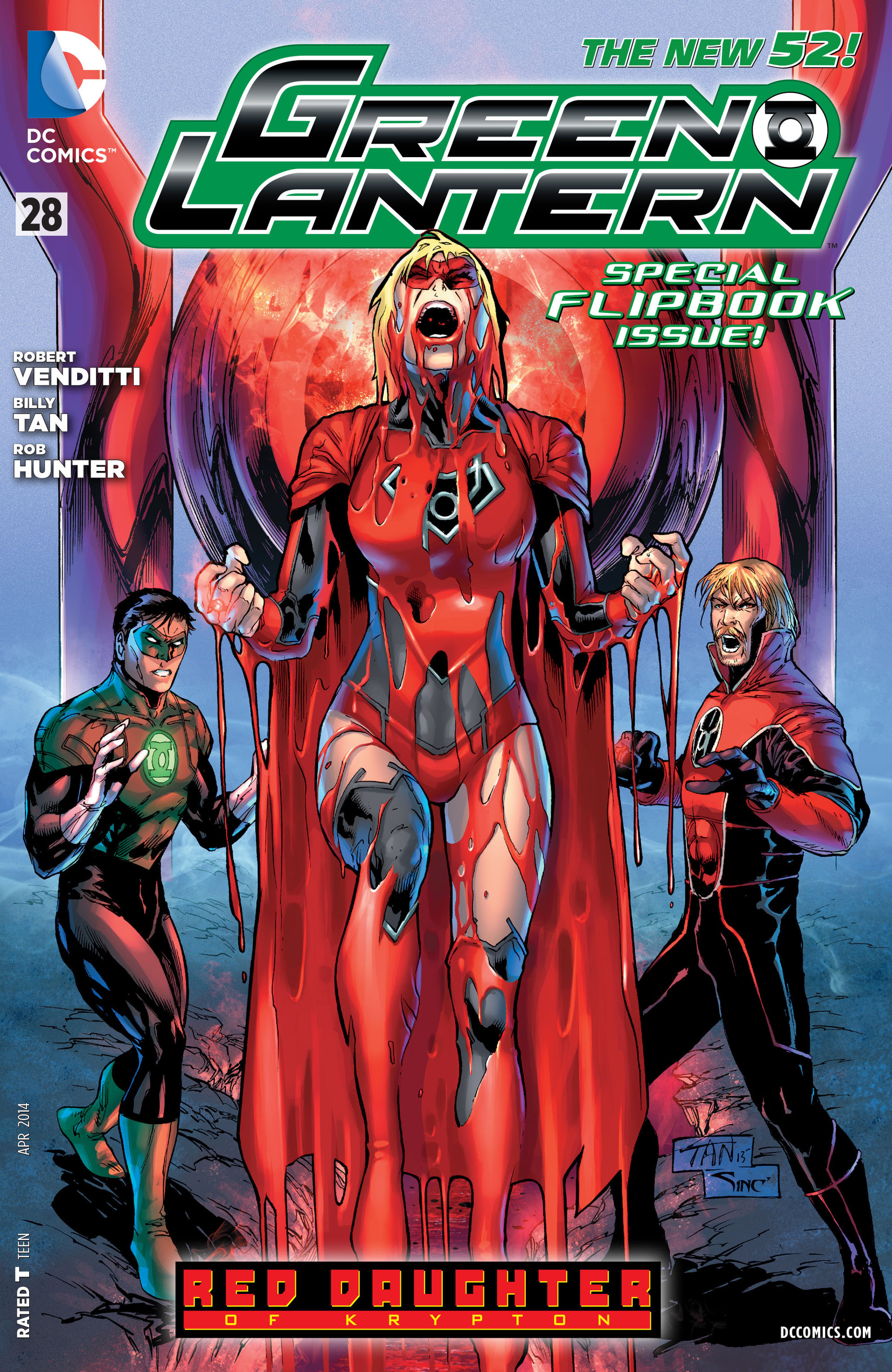 Read online Green Lantern (2011) comic -  Issue #28 - 44