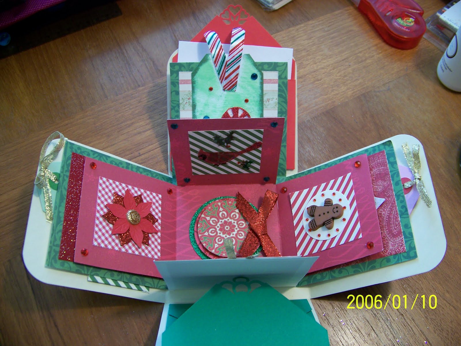 Keeping it Simple cards 4th of July Class at Columbia Michaels Scoring Board Exploding Boxes