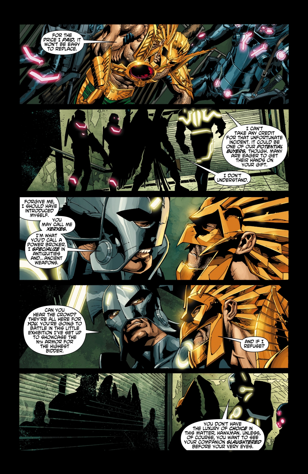 The Savage Hawkman issue 9 - Page 19