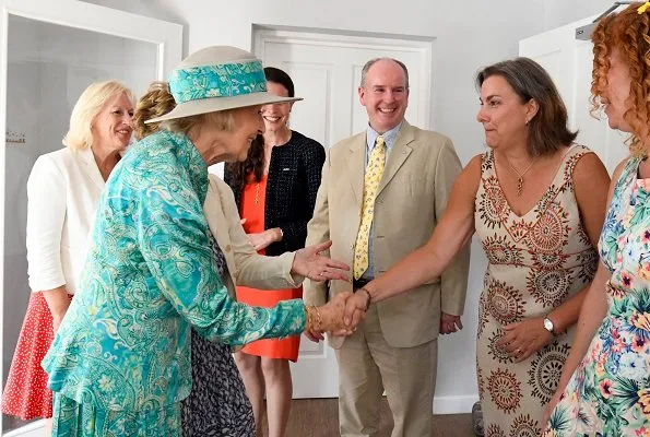 Britain's Princess Alexandra visited FitzRoyUK in Suffolk to officially open Stepping Stones service. Queen Elizabeth's first cousin