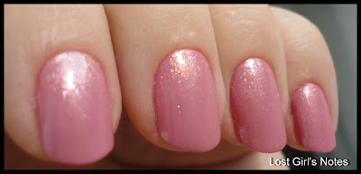 opi peach-a-boo over sparrow me drama for pink wednesday manicure