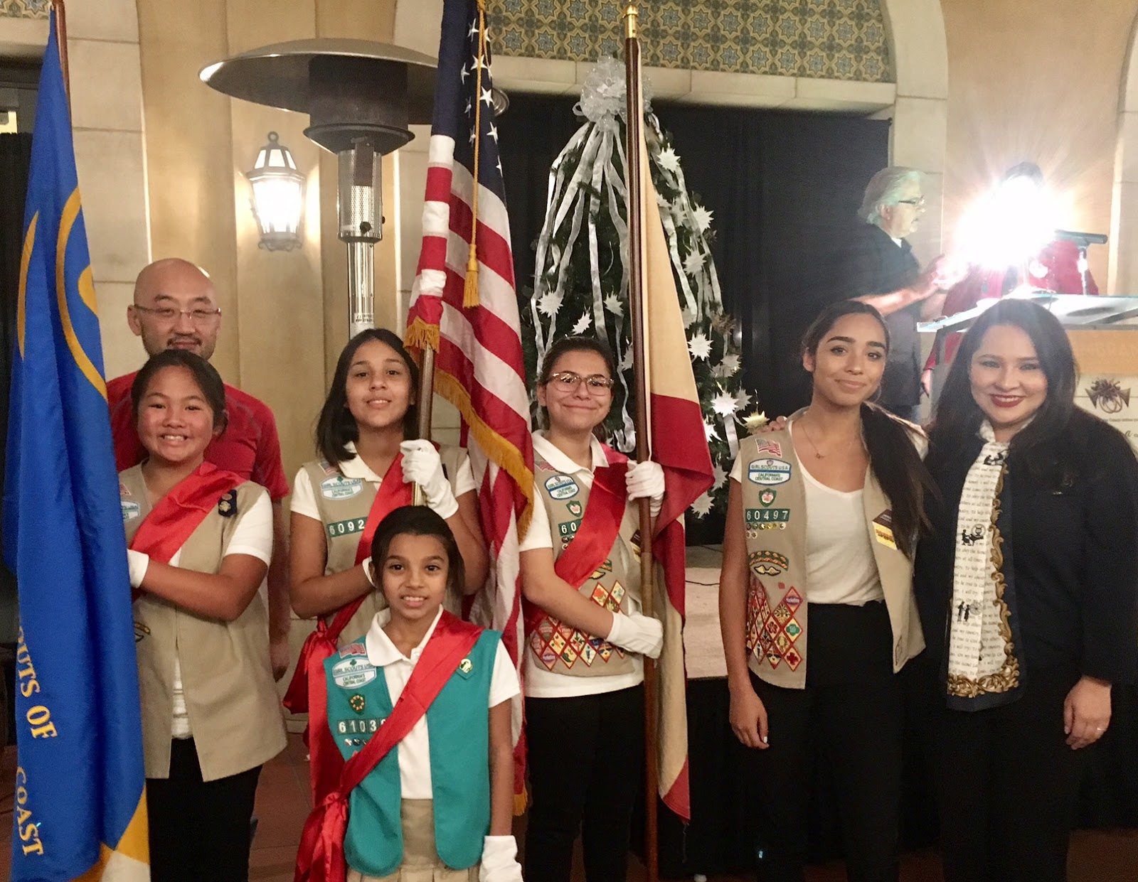 GSCCC Blog Girl Scouts Perform Flag Ceremony in Thousand Oaks