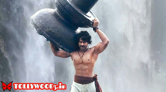 Prabhas six pack body in Baahubali