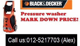 BOSCH  Black and Decker PRESSURE WASHER Malaysia big sales!