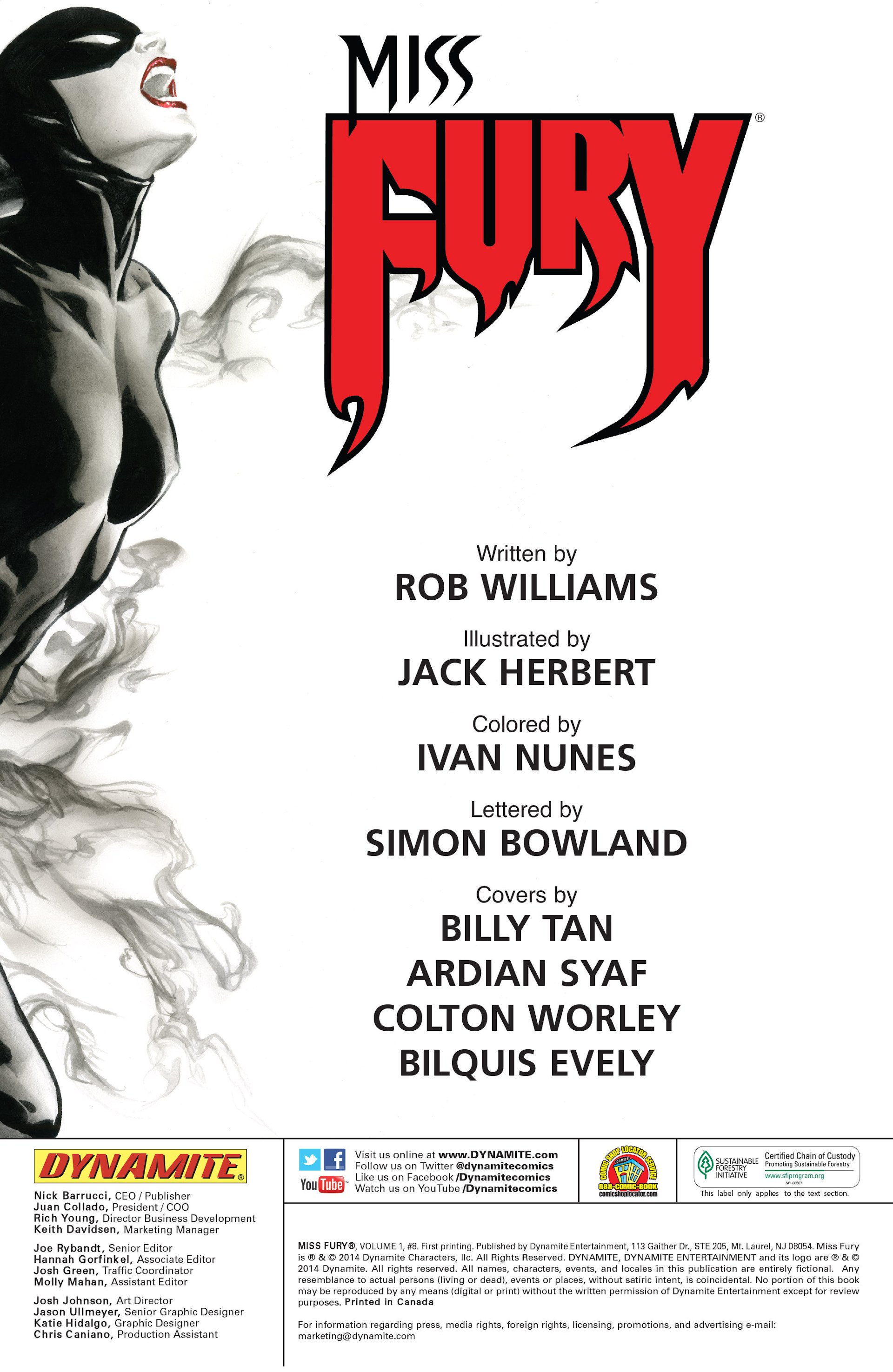 Read online Miss Fury (2011) comic -  Issue #8 - 6