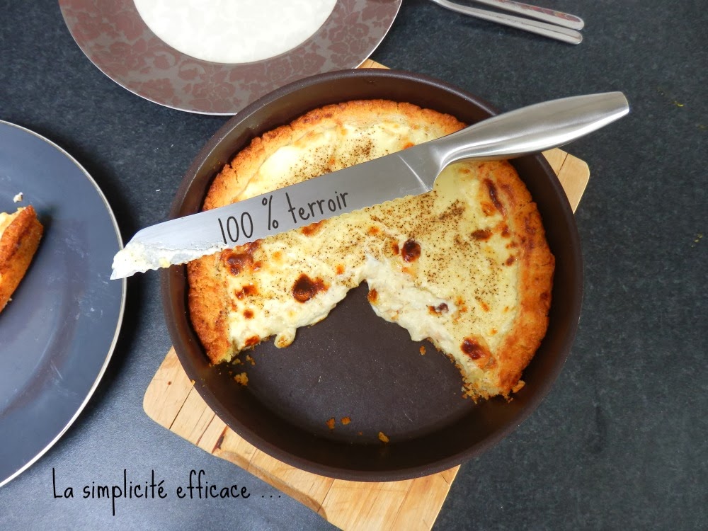 Elle comme Louise: Flamiche au Maroilles avec pâte maison