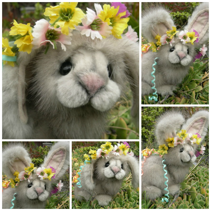Designed By Kathy Myers: First Gray Bunny