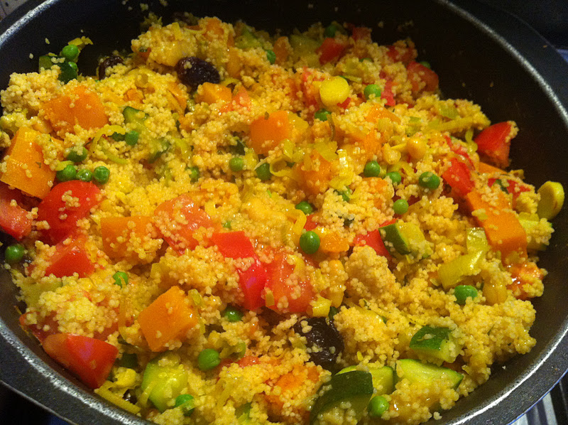 Chicken Cauliflower Curry with Seven Vegetable Cous Cous Laws of the