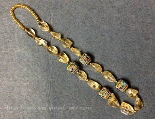 # BeadPeepsSwap2016 串珠,种子珠混合,黄玉珠,梯形针