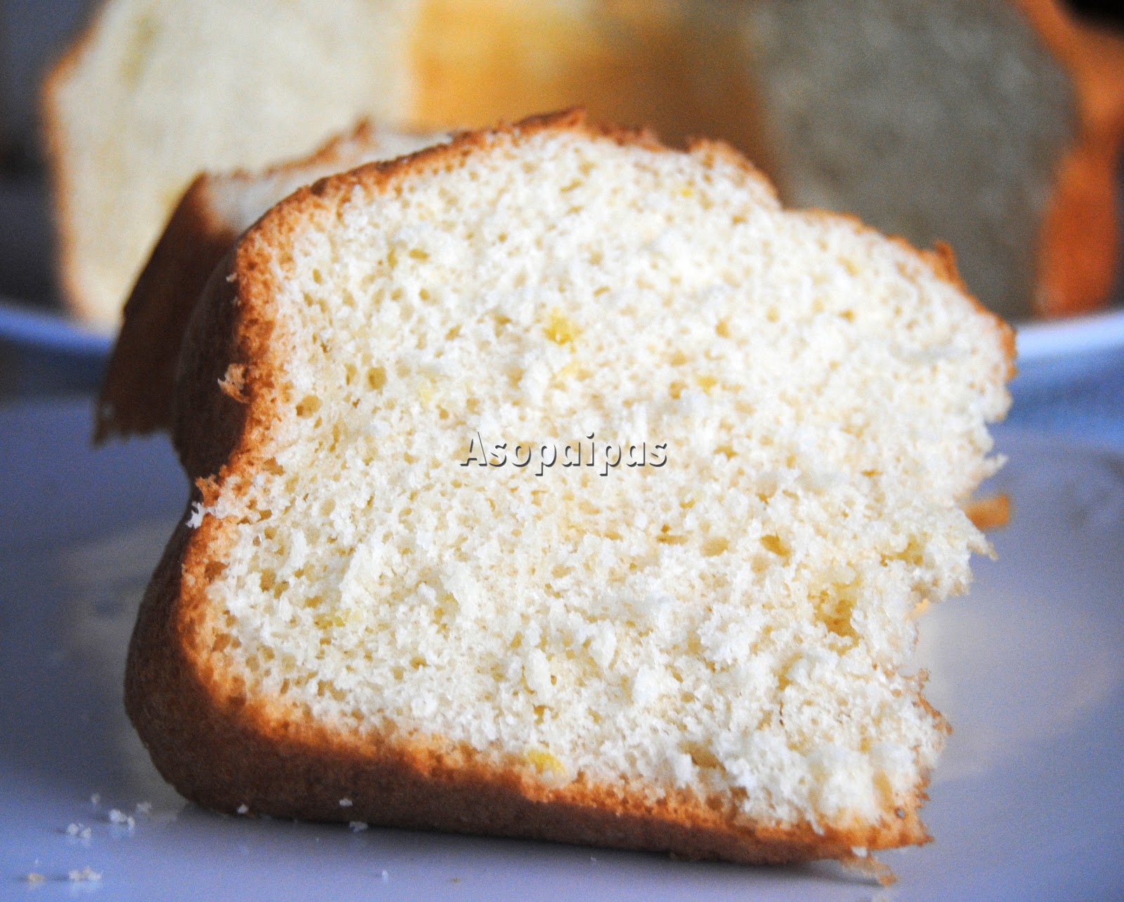 Bizcocho al Agua (Bolo de Água). Receta Asopaipas. Recetas de Cocina Bizcocho al Agua (Bolo de Água). Receta Asopaipas. Recetas de Cocina