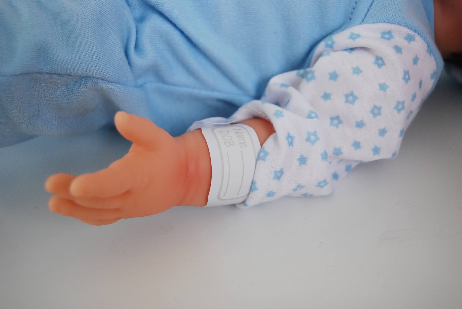 tiny treasures closed eye doll