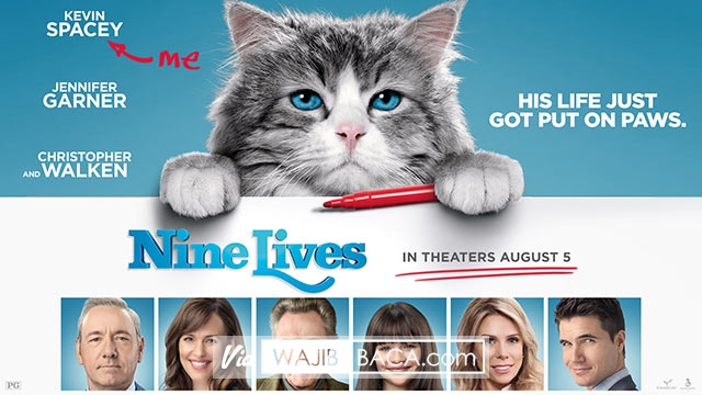 Nine Lives, Ketika Dirimu Terjebak dalam Tubuh Seekor Kucing Hadiah Ulang Tahun